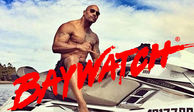 Image result for baywatch trailer the rock